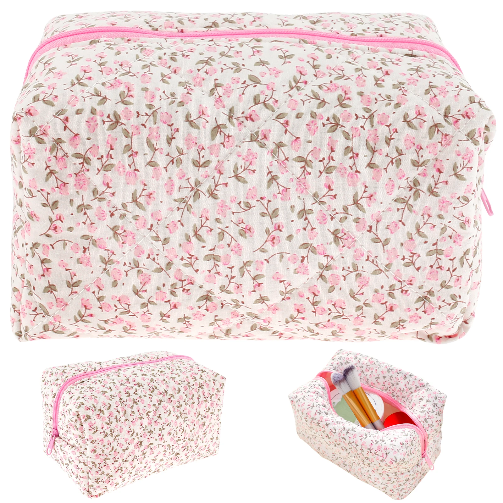 Floral Makeup Bag Travel Cosmetic Bag Fashionable Makeup Pouch Cute Toiletry Bag Floral Zipper Pouch Toiletry Organizer
Floral Makeup Bag Travel Cosmetic Bag Fashionable Makeup Pouch Cute Toiletry Bag Floral Zipper Pouch Toiletry Organizer
