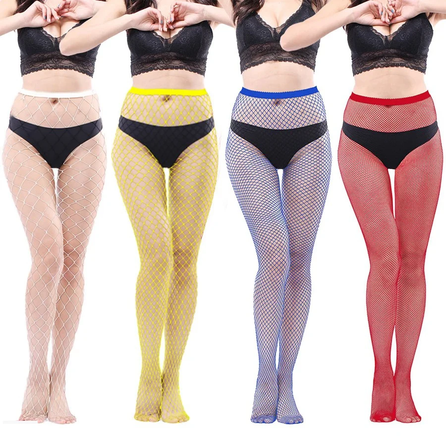 Women Fishnet Pantyhose Hollow Mesh Tight Sexy Slim Leg Fish Net Stocking Fashion Colorful Fishnet Hosiery for Daily Street Wear
Women Fishnet Pantyhose Hollow Mesh Tight Sexy Slim Leg Fish Net Stocking Fashion Colorful Fishnet Hosiery for Daily Street Wear