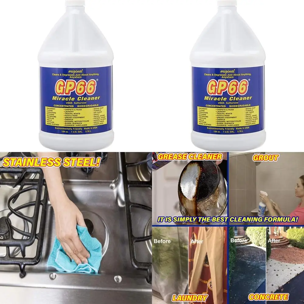 Американское чистящее средство Green Miracle, универсальное, для тяжелых загрязнений, объемом в галлон.
Американское чистящее средство Green Miracle, универсальное, для тяжелых загрязнений, объемом в галлон.