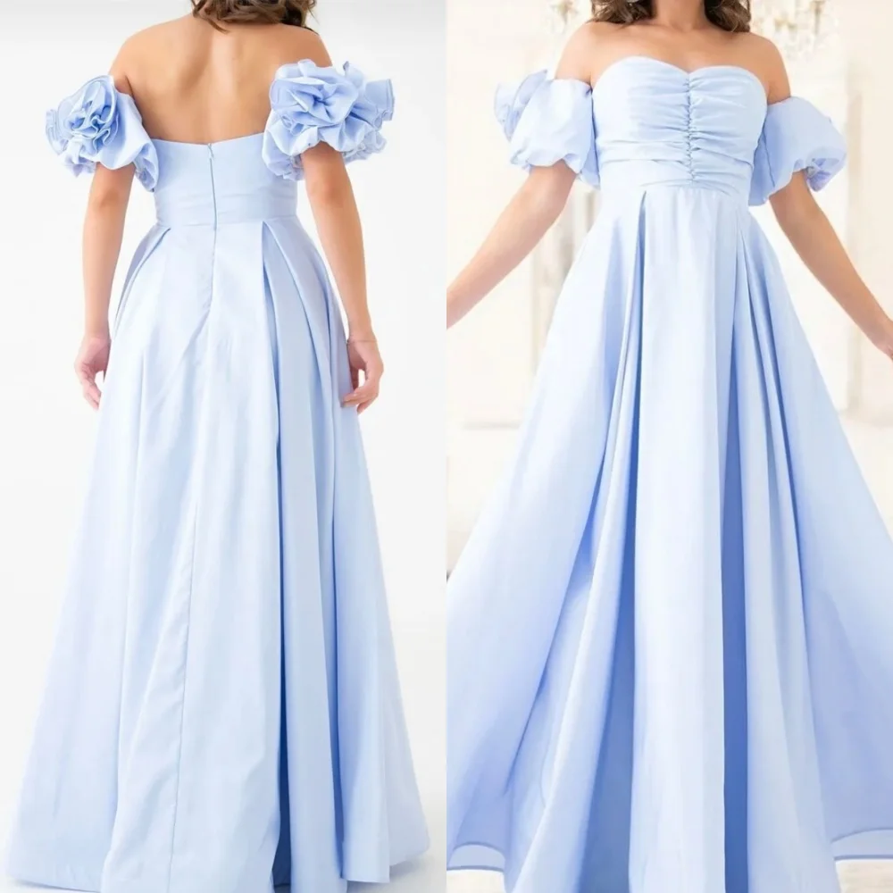 Customized Exquisite Blue Jersey Vestido De Noche Classic Sweetheart Off the Shoulder Homecoming Dresses Luxury Party Gowns
Customized Exquisite Blue Jersey Vestido De Noche Classic Sweetheart Off the Shoulder Homecoming Dresses Luxury Party Gowns