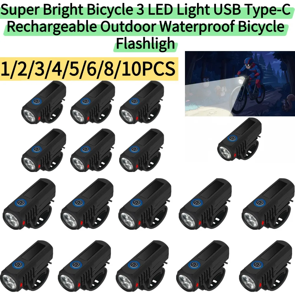 Cycling Bicycle Light With USB Charging Night Riding Headlight For Outdoor Cycling Long-lasting Warning Light Mountain Bike
Cycling Bicycle Light With USB Charging Night Riding Headlight For Outdoor Cycling Long-lasting Warning Light Mountain Bike