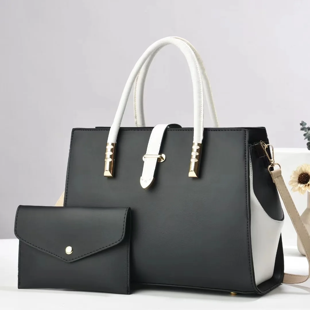 2pcs Women's Bags Set Tote with Clutch Handbag Wallet Leather Crossbody Bag Fashion Trend All-Match Female Shoulder Bags
2pcs Women's Bags Set Tote with Clutch Handbag Wallet Leather Crossbody Bag Fashion Trend All-Match Female Shoulder Bags