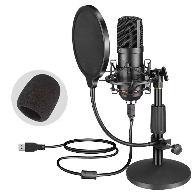 Condenser Microphone Set Studio Mic Equipment Recording Outdoor Gaming Microfono Usb
Condenser Microphone Set Studio Mic Equipment Recording Outdoor Gaming Microfono Usb