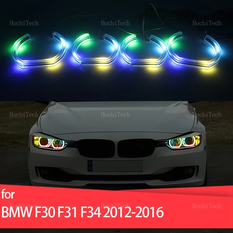 For BMW 3 Series F30 F31 F34 2012-2016 Sequential App Control DTM style LED Angel Eyes Bulb Ring turn signal DRL Lamp
For BMW 3 Series F30 F31 F34 2012-2016 Sequential App Control DTM style LED Angel Eyes Bulb Ring turn signal DRL Lamp
