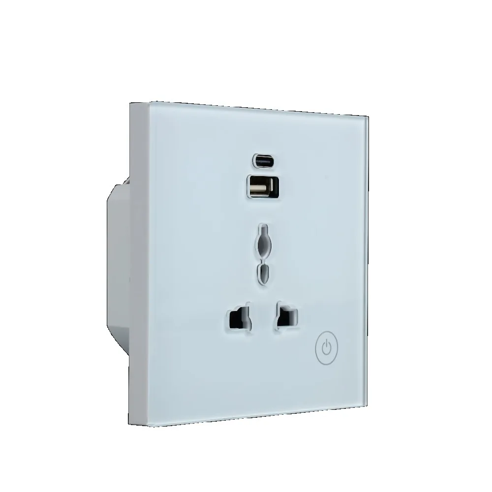 Настенная розетка Tuya с Wi-Fi и USB-портом, универсальная электрическая вилка, питание в США/Великобритании, Alexa Google Voice, умный дом, без нейтрали
Настенная розетка Tuya с Wi-Fi и USB-портом, универсальная электрическая вилка, питание в США/Великобритании, Alexa Google Voice, умный дом, без нейтрали