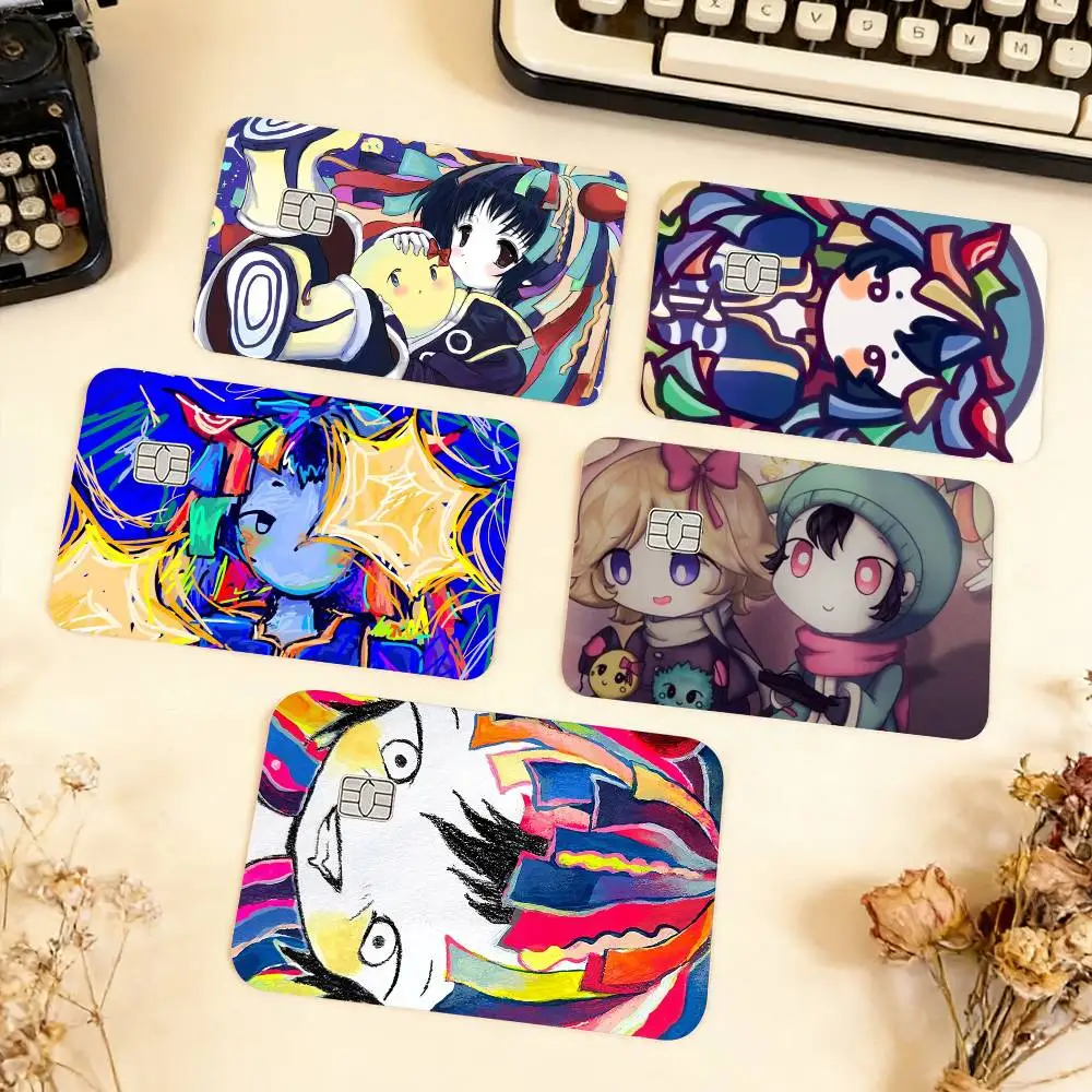 Kikuo Cute Cartoon Waterproof Film Skin Cover Credit Card Stickers Debit Front Bank Bus Pass
Kikuo Cute Cartoon Waterproof Film Skin Cover Credit Card Stickers Debit Front Bank Bus Pass