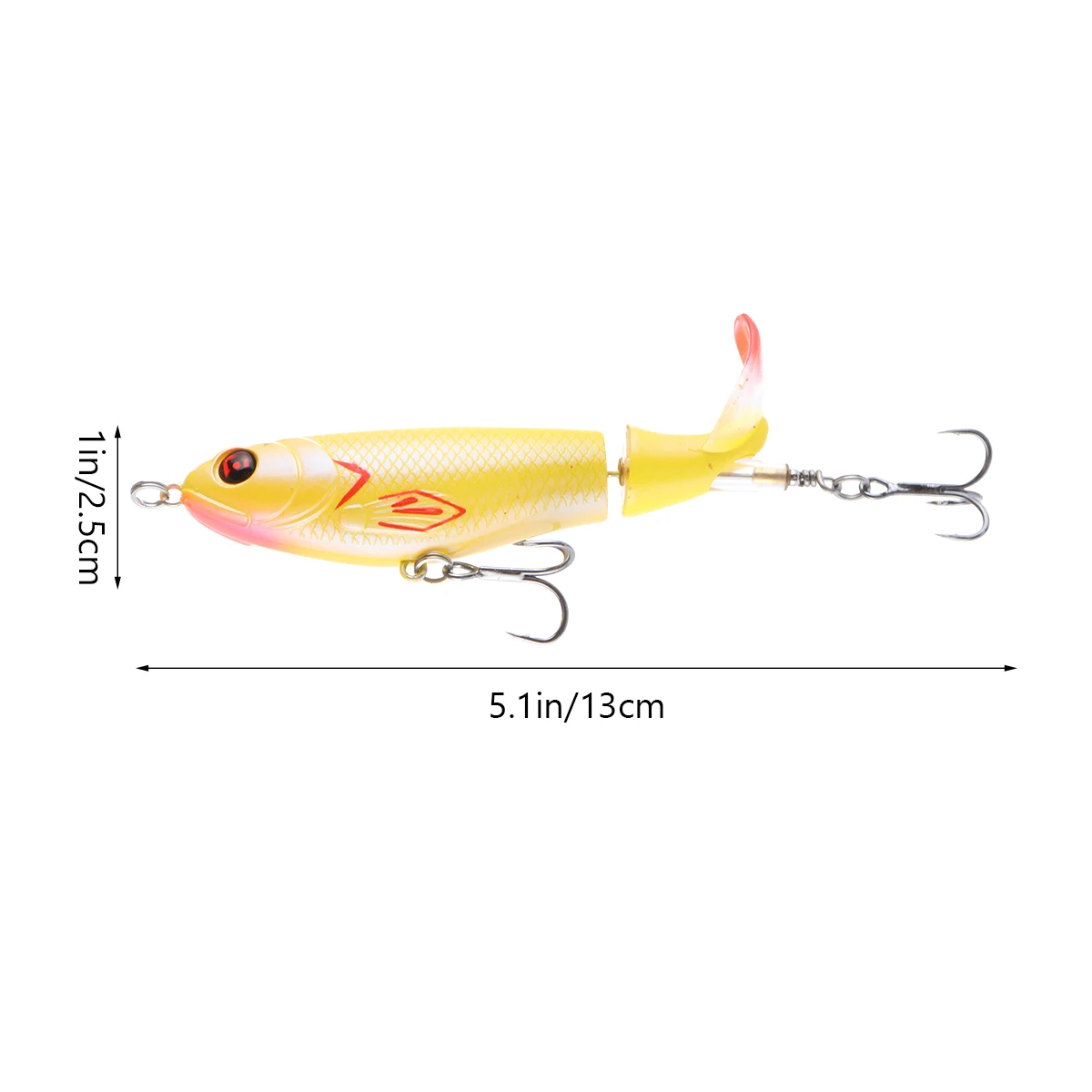 2Pcs Spiral Lures Hard Baits Fishing Accessories Lifelike Durable Artificial Bait Suitable Freshwater Seawater Easy
2Pcs Spiral Lures Hard Baits Fishing Accessories Lifelike Durable Artificial Bait Suitable Freshwater Seawater Easy