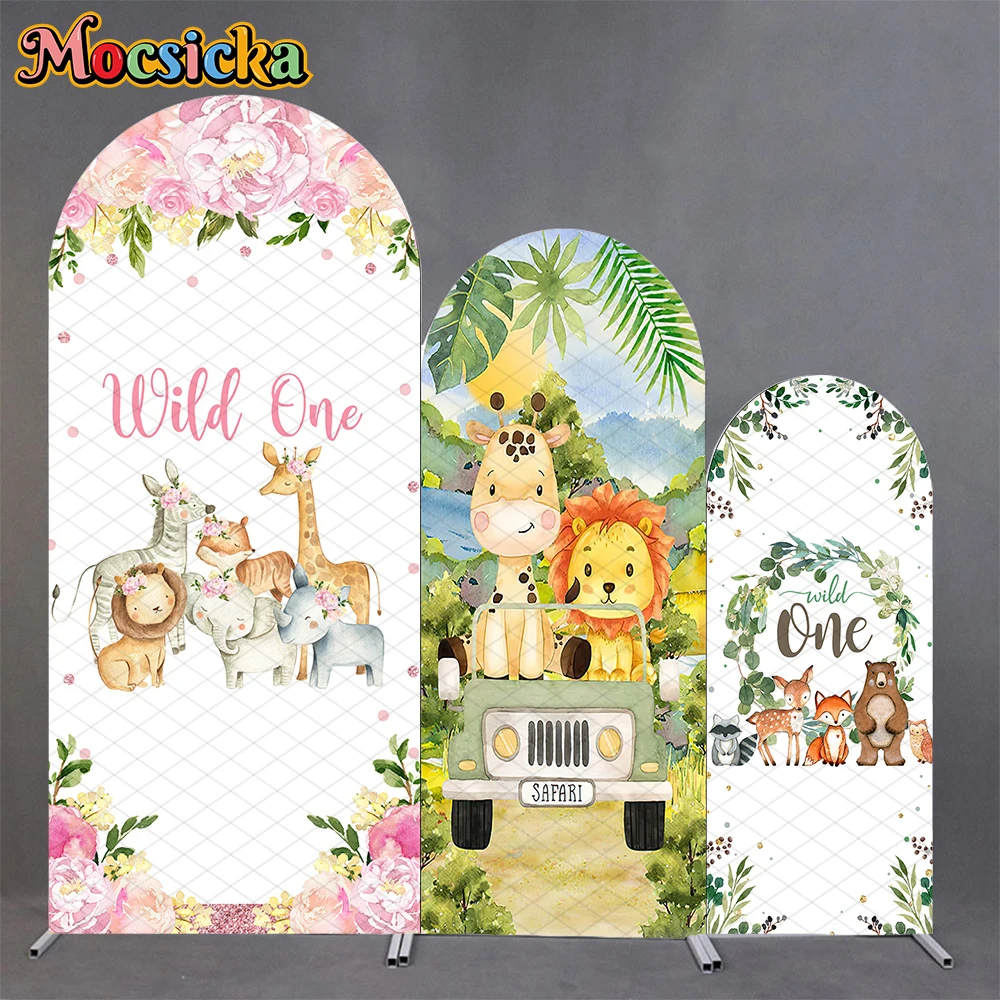 Mocsicka Wild One Arch Covers Backdrops Children Baby Photo Happy Birthday Arched Backgrounds Safari Animal Decor Shooting Props
Mocsicka Wild One Arch Covers Backdrops Children Baby Photo Happy Birthday Arched Backgrounds Safari Animal Decor Shooting Props