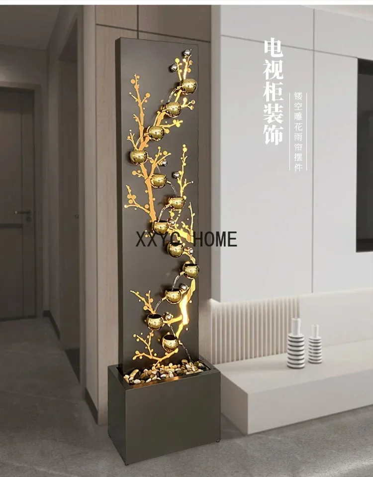 Decoration Large Floor Running Water Living Room TV Cabinet next to Decorations Crafts
Decoration Large Floor Running Water Living Room TV Cabinet next to Decorations Crafts