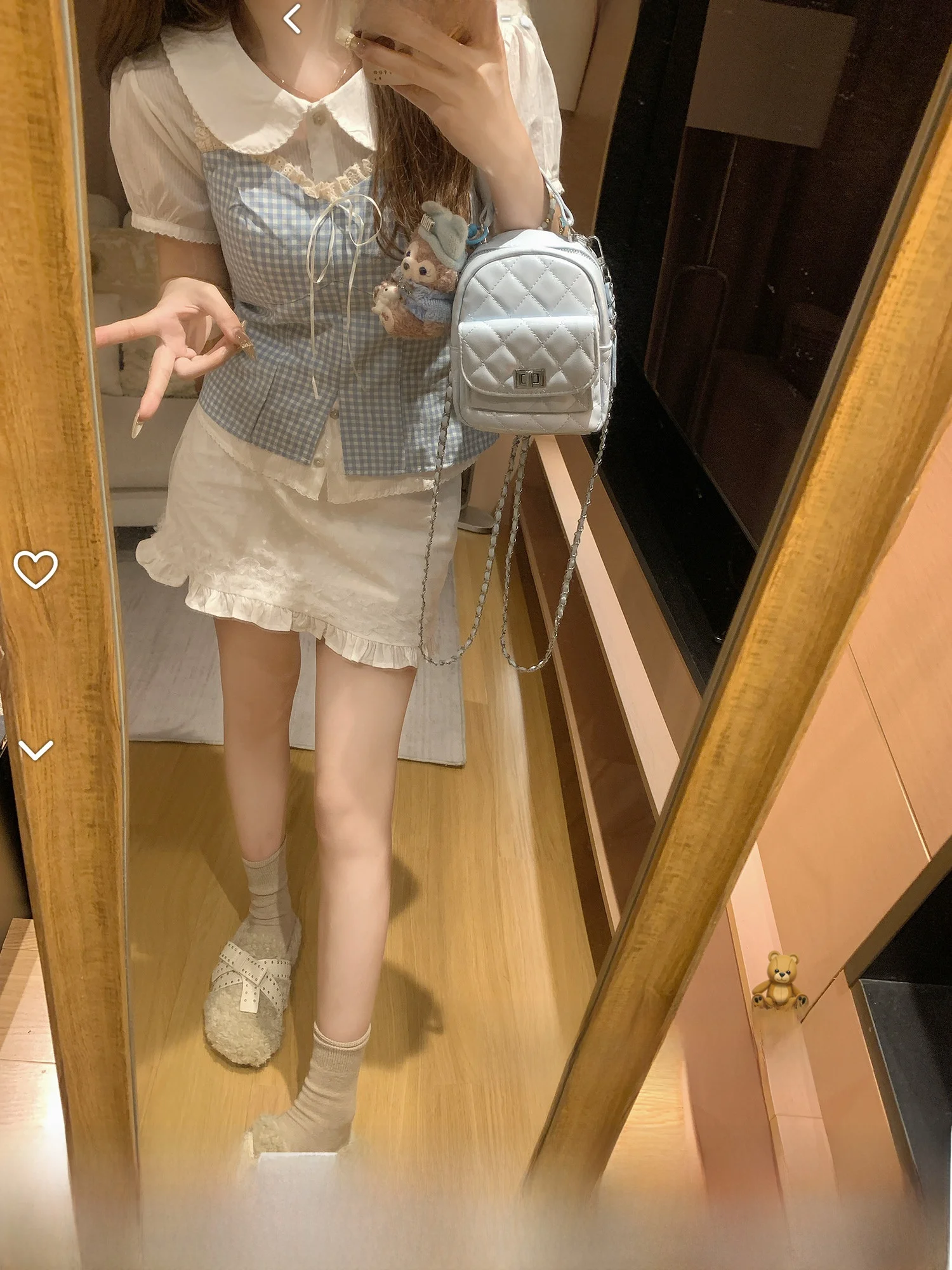 DDXZ Youthful White Polka Dot Skirt Women's Body Shape Highlighting Fashion Design Casual Style Half-length Skirt
DDXZ Youthful White Polka Dot Skirt Women's Body Shape Highlighting Fashion Design Casual Style Half-length Skirt