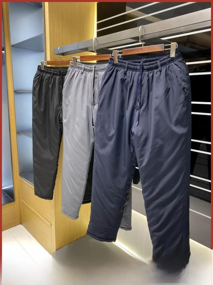 Зимние хлопковые брюки Thiened для мужчин, ветрозащитные, водонепроницаемые, на подкладке, с прямыми штанинами, теплые брюки
Зимние хлопковые брюки Thiened для мужчин, ветрозащитные, водонепроницаемые, на подкладке, с прямыми штанинами, теплые брюки
