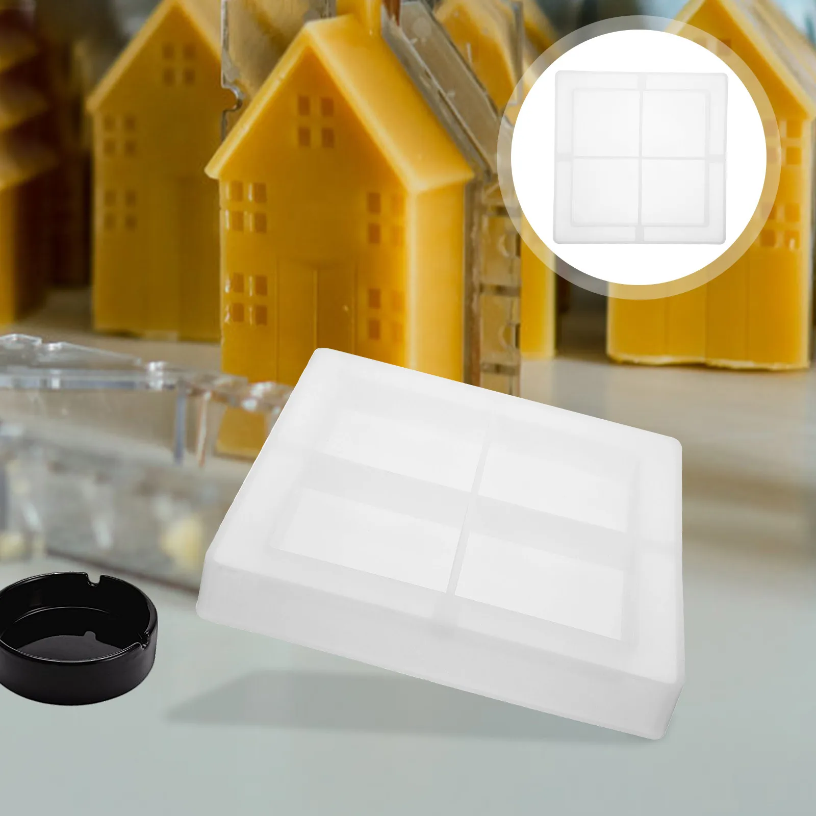 Ashtray Mold Silicone Square Durable DIY Epoxy Resin Mold Non-Sticky Easy Release Reusable for Crafts Silicone Molds for Resin
Ashtray Mold Silicone Square Durable DIY Epoxy Resin Mold Non-Sticky Easy Release Reusable for Crafts Silicone Molds for Resin