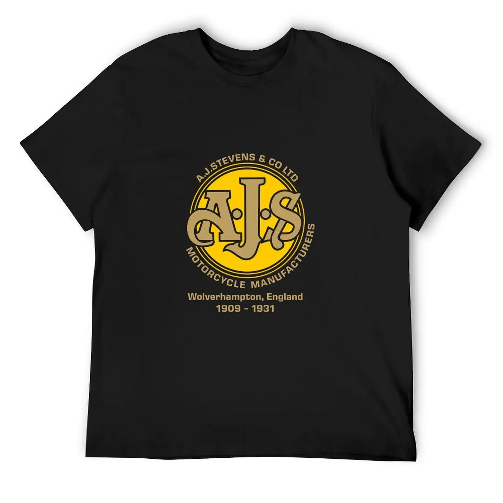 Vintage AJS Motorcycle design T-Shirt fashion shirts summer clothes street wear sweat shirts, men
Vintage AJS Motorcycle design T-Shirt fashion shirts summer clothes street wear sweat shirts, men