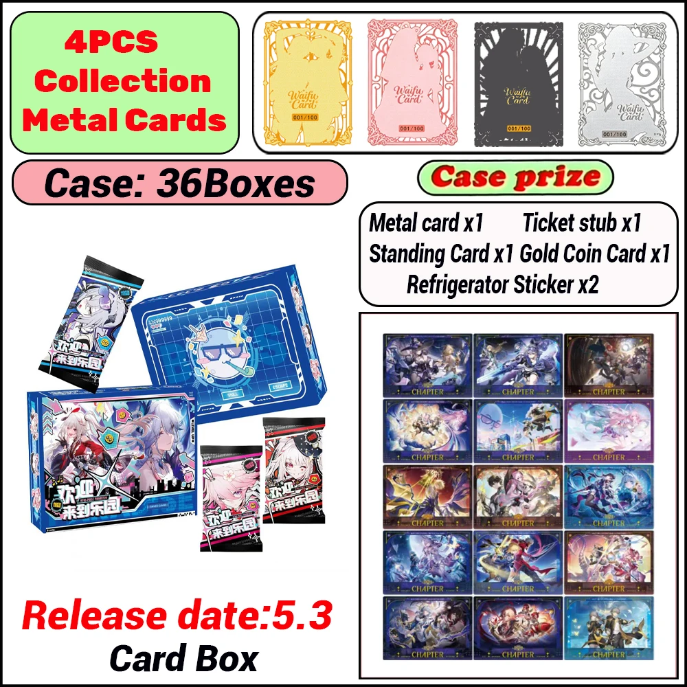 Wholesale 2026 New HuangKa Creative Studio Honkai Star Rail Cards Anime Collection Card Children's Toys Birthday Gifts
Wholesale 2026 New HuangKa Creative Studio Honkai Star Rail Cards Anime Collection Card Children's Toys Birthday Gifts