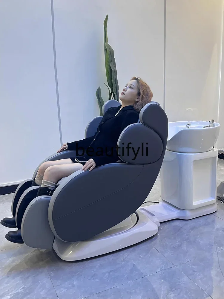 SS Hair treatment Hair care Scalp care chair Multifunctional rotating integrated massage shampoo bed
SS Hair treatment Hair care Scalp care chair Multifunctional rotating integrated massage shampoo bed