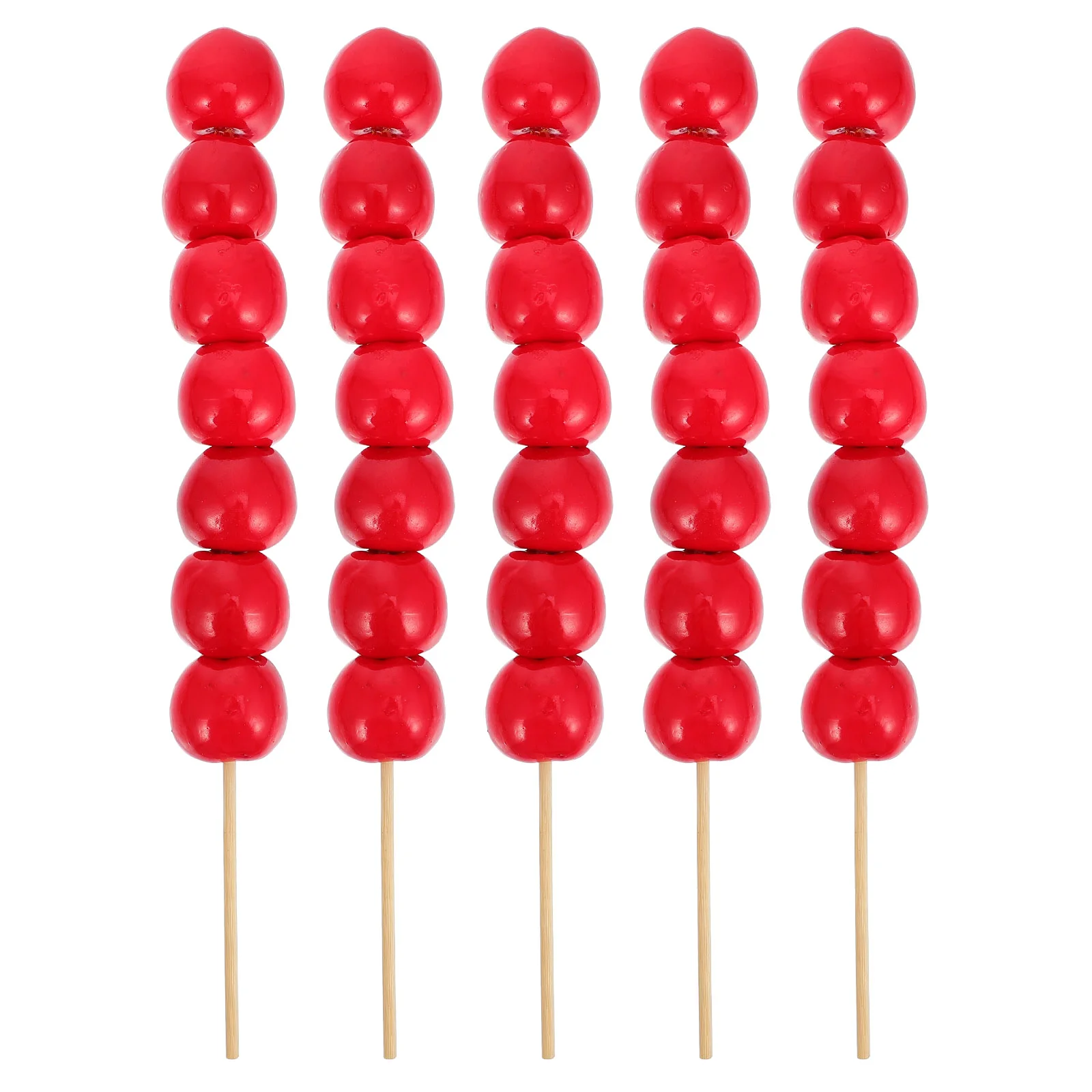 5 Pcs Simulated Candied Haws Freeze Dried Candy Food Decoration Snack Fake Sugar-Coated Wood Artificial Child Chinese Model
5 Pcs Simulated Candied Haws Freeze Dried Candy Food Decoration Snack Fake Sugar-Coated Wood Artificial Child Chinese Model