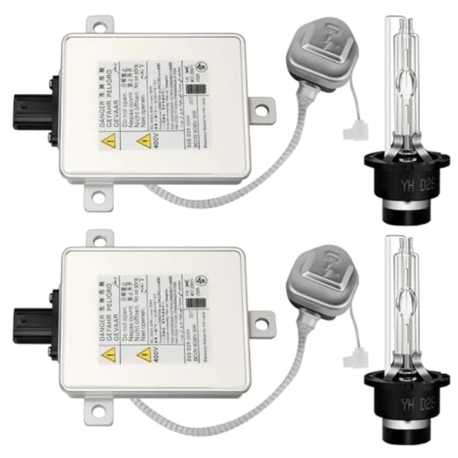 2 Packs W3T19371 HID Headlight Ballast with Igniter and D2S Bulb for Acura TL TSX ZDX MDX ILX for Honda Accord Odyssey for Mazd
2 Packs W3T19371 HID Headlight Ballast with Igniter and D2S Bulb for Acura TL TSX ZDX MDX ILX for Honda Accord Odyssey for Mazd