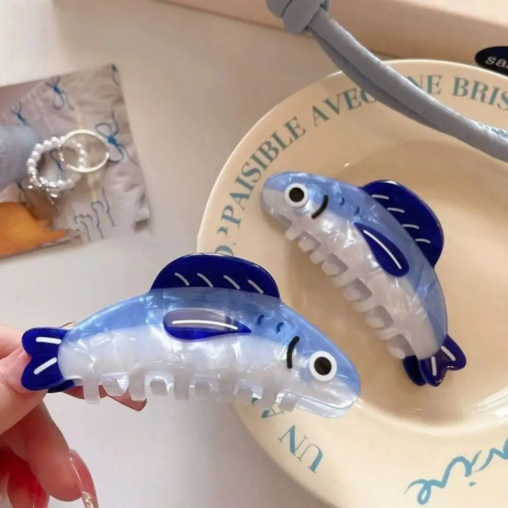 Sweet Hairpin Ocean Sardine Hair Clip Geometry Shark Clip Large Hair Claw Acrylic Hair Accessories Plastic Grab Clip Vacation
Sweet Hairpin Ocean Sardine Hair Clip Geometry Shark Clip Large Hair Claw Acrylic Hair Accessories Plastic Grab Clip Vacation