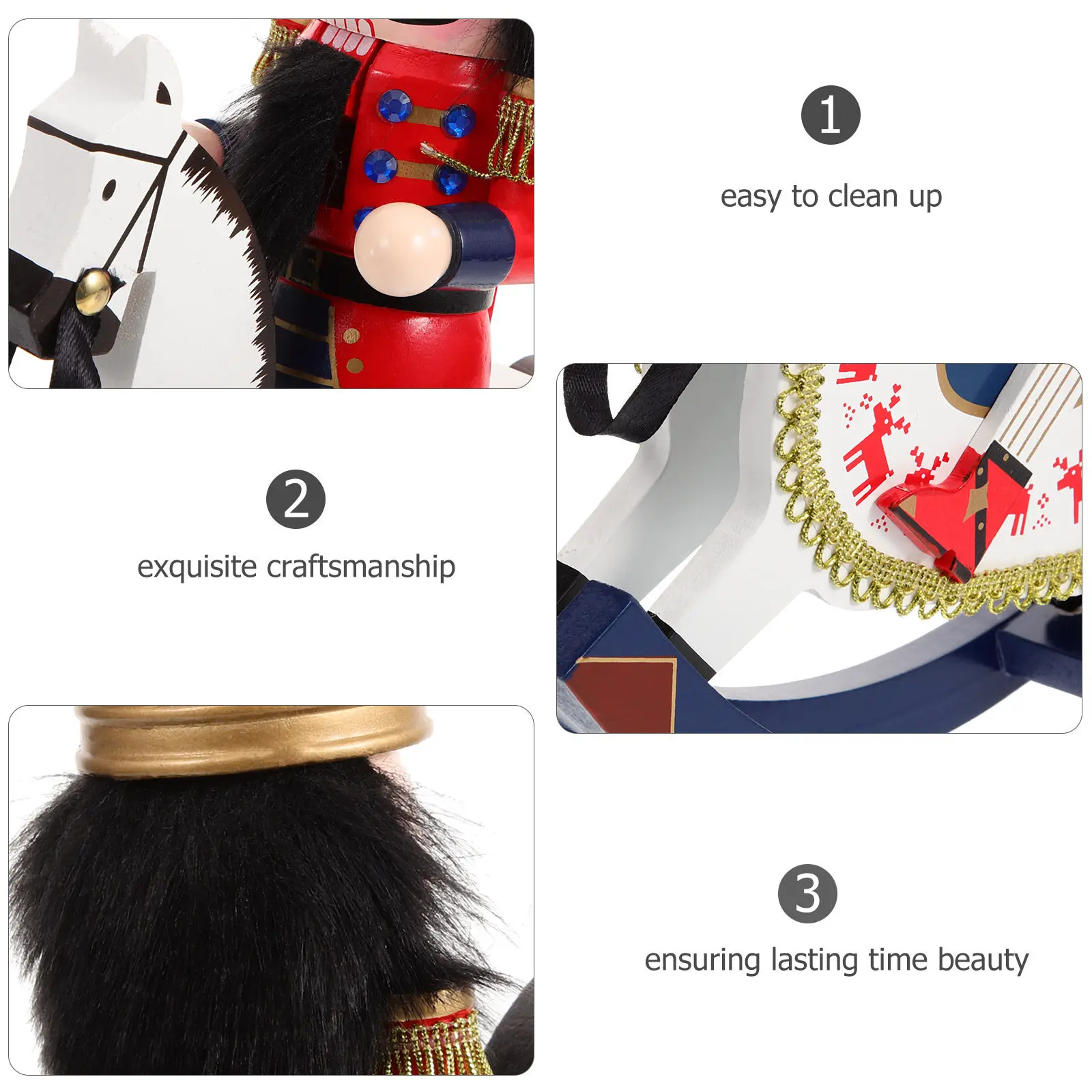 Handmade Wood Nutcracker Craft Christmas Themed Ornament Intricate Design for Indoor Decor Kitchen Table Holiday Display
Handmade Wood Nutcracker Craft Christmas Themed Ornament Intricate Design for Indoor Decor Kitchen Table Holiday Display