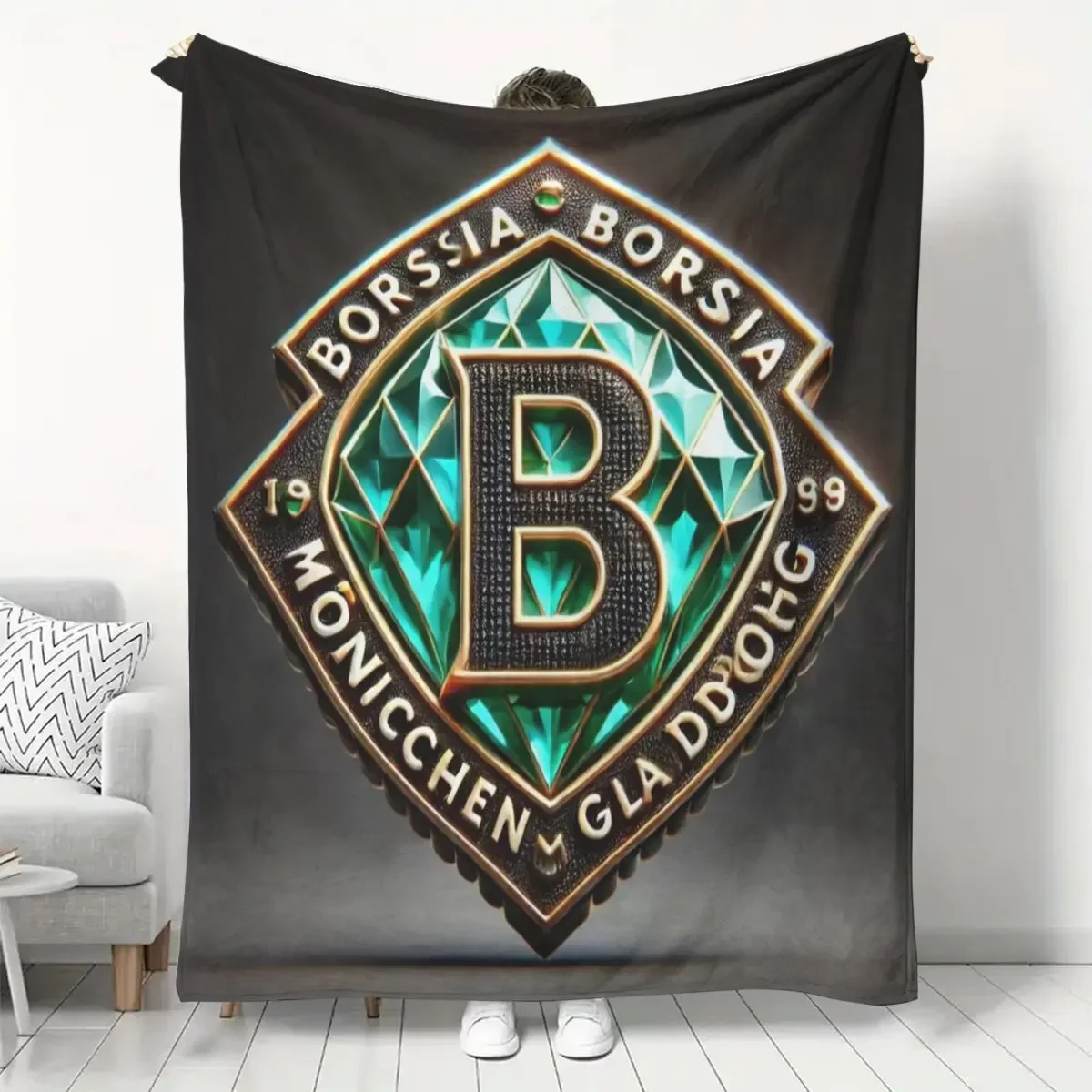 UltraSoft Football Badge Throw Blanket Ideal for Couch Bed Camping Great Gift for Soccer Fans
UltraSoft Football Badge Throw Blanket Ideal for Couch Bed Camping Great Gift for Soccer Fans