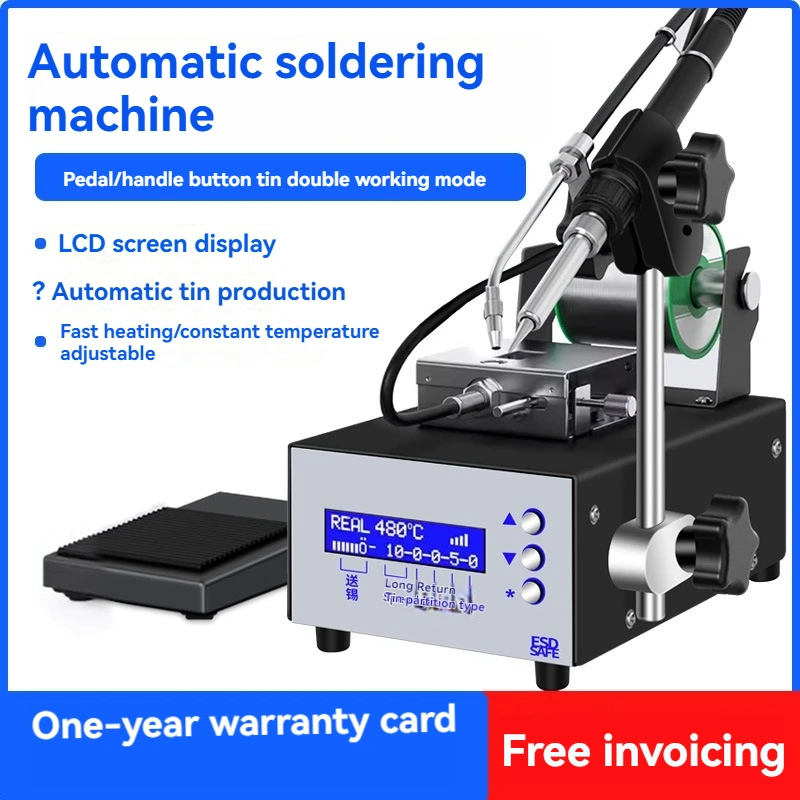 Welding Treasure 375 Semi-automatic Soldering Station 395 Foot Soldering Machine Automatic Soldering Machine Circuit Board Solde
Welding Treasure 375 Semi-automatic Soldering Station 395 Foot Soldering Machine Automatic Soldering Machine Circuit Board Solde