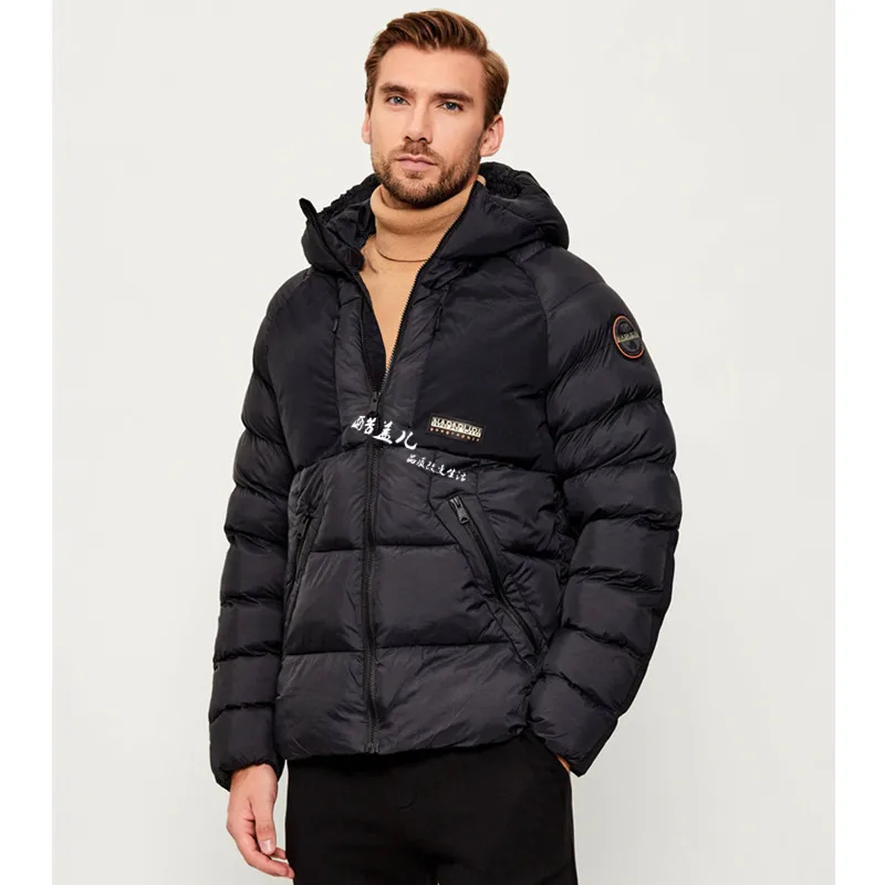 High-End Italian Style Men's down Jacket 90% Goose down Ultra-Thickened Warm Windproof Outdoor Coat with Hood Polar Expedition
High-End Italian Style Men's down Jacket 90% Goose down Ultra-Thickened Warm Windproof Outdoor Coat with Hood Polar Expedition