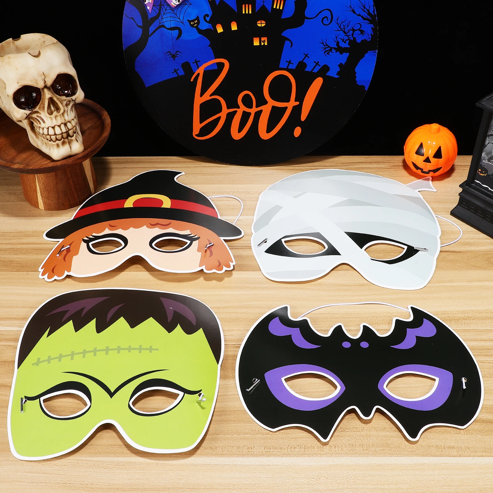 9Pcs Creative Halloween Masks Prop Cosplay Party Festival Decorative Masquerade Accessories for Events
9Pcs Creative Halloween Masks Prop Cosplay Party Festival Decorative Masquerade Accessories for Events