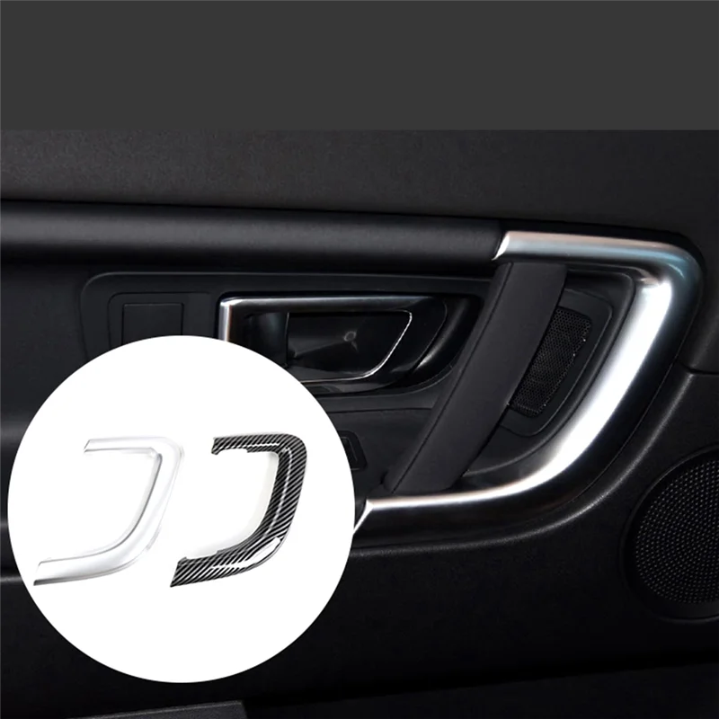 Car Carbon Fiber Inner Door Panel Handle Pull Trim Frame Interior Decoration Sticker Parts For Land Rover Discovery 2015-2019-X6
Car Carbon Fiber Inner Door Panel Handle Pull Trim Frame Interior Decoration Sticker Parts For Land Rover Discovery 2015-2019-X6