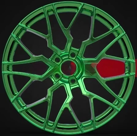 Interlaced Blade Style for Aluminum Alloy Passenger Car Monoblock Wheels with Polished Green for Ford Mustang
Interlaced Blade Style for Aluminum Alloy Passenger Car Monoblock Wheels with Polished Green for Ford Mustang