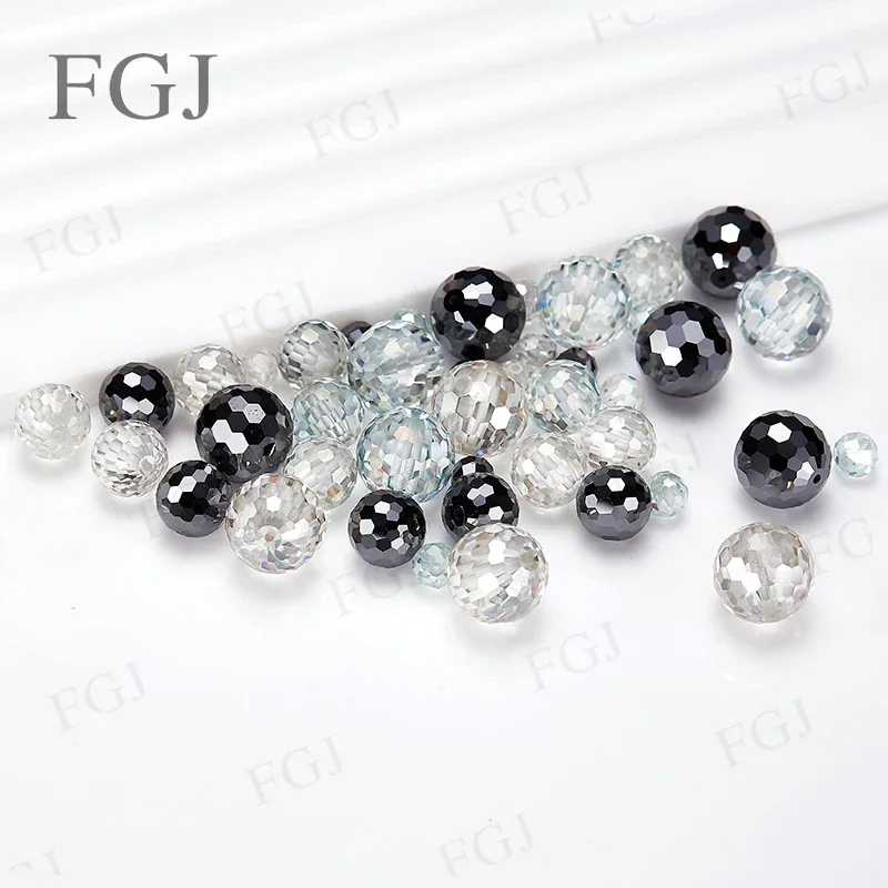 Ball Beads Factory Price Round Shape Loose Moissanite Synthetic Diamond Stone Top Quality White Blue Black DIY Jewelry Making
Ball Beads Factory Price Round Shape Loose Moissanite Synthetic Diamond Stone Top Quality White Blue Black DIY Jewelry Making