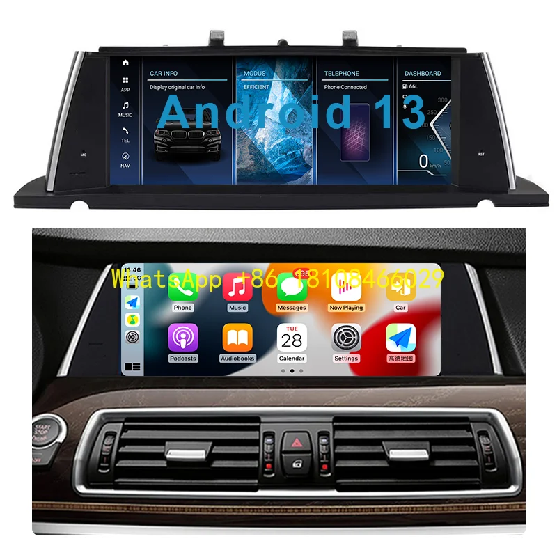 Qualcomm 8G + 256G Android13 Carplay Auto для BMW 5 серии GT F07 2009-2016 центральный мультимедийный видеоплеер Bluetooth-навигация 4G
Qualcomm 8G + 256G Android13 Carplay Auto для BMW 5 серии GT F07 2009-2016 центральный мультимедийный видеоплеер Bluetooth-навигация 4G