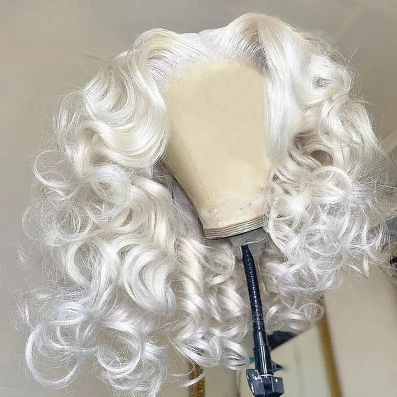 13X4 HD White Lace Front Wigs Short Wavy Glueless Wigs Pre Plucked Short Bob Body Wave Synthetic And Blend Lace Wigs For Women
13X4 HD White Lace Front Wigs Short Wavy Glueless Wigs Pre Plucked Short Bob Body Wave Synthetic And Blend Lace Wigs For Women