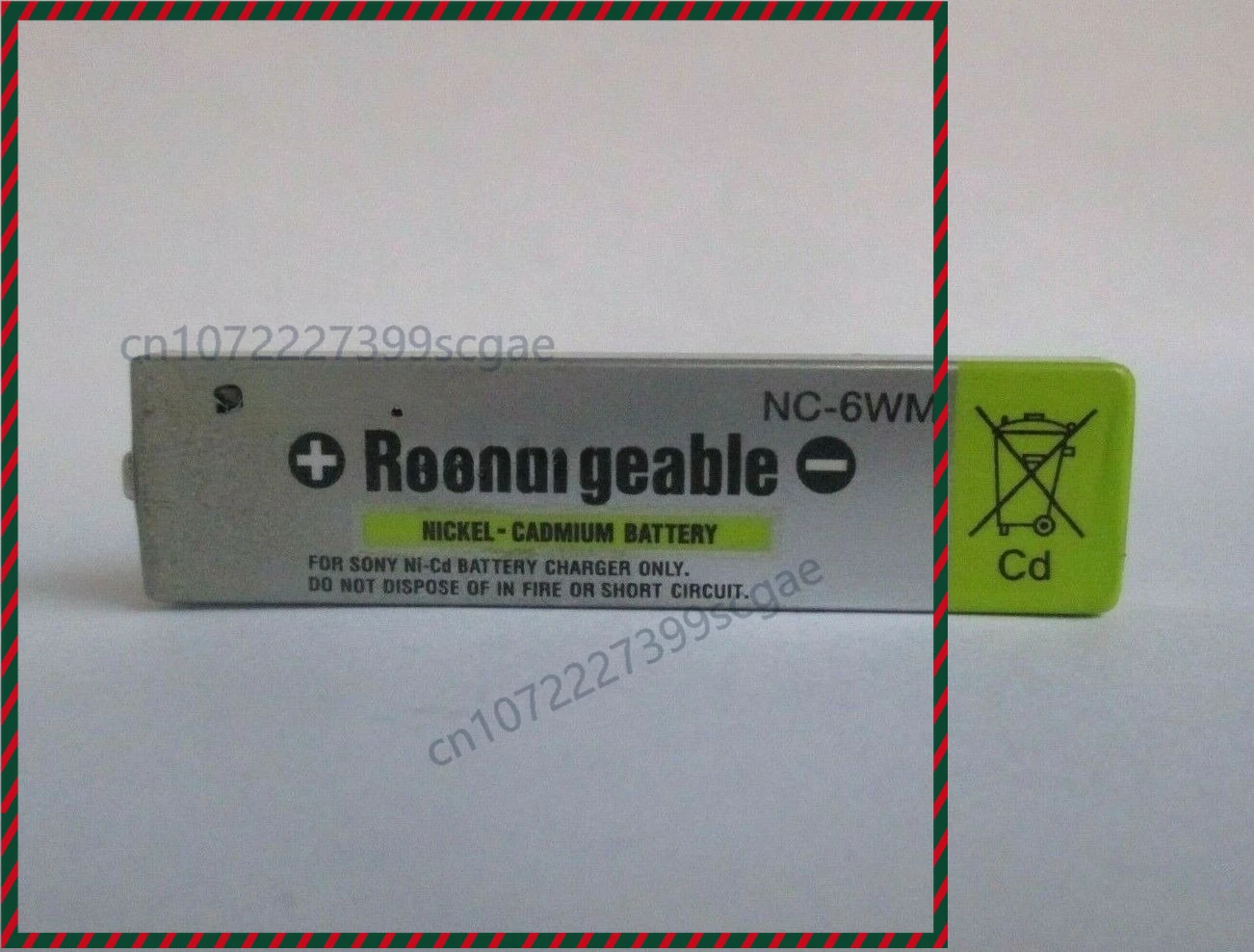 Аккумуляторная батарея GumStick 1.2V 600mAh для Walkman (NC-6WM) от Sony
Аккумуляторная батарея GumStick 1.2V 600mAh для Walkman (NC-6WM) от Sony