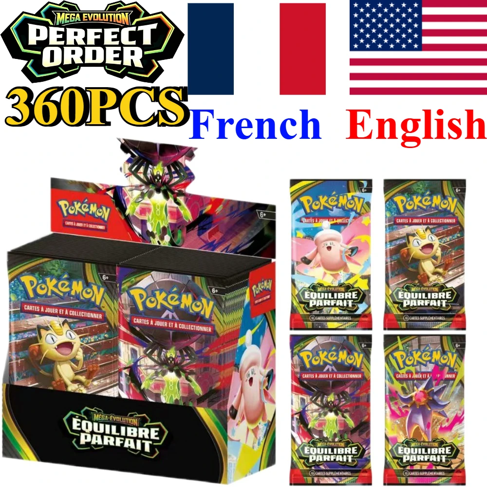 Pokémon ,French,English Trading Card Mega Evolution 151 Booster Box Phantasmal Flames English TCG Trading Cards Collection Set
Pokémon ,French,English Trading Card Mega Evolution 151 Booster Box Phantasmal Flames English TCG Trading Cards Collection Set