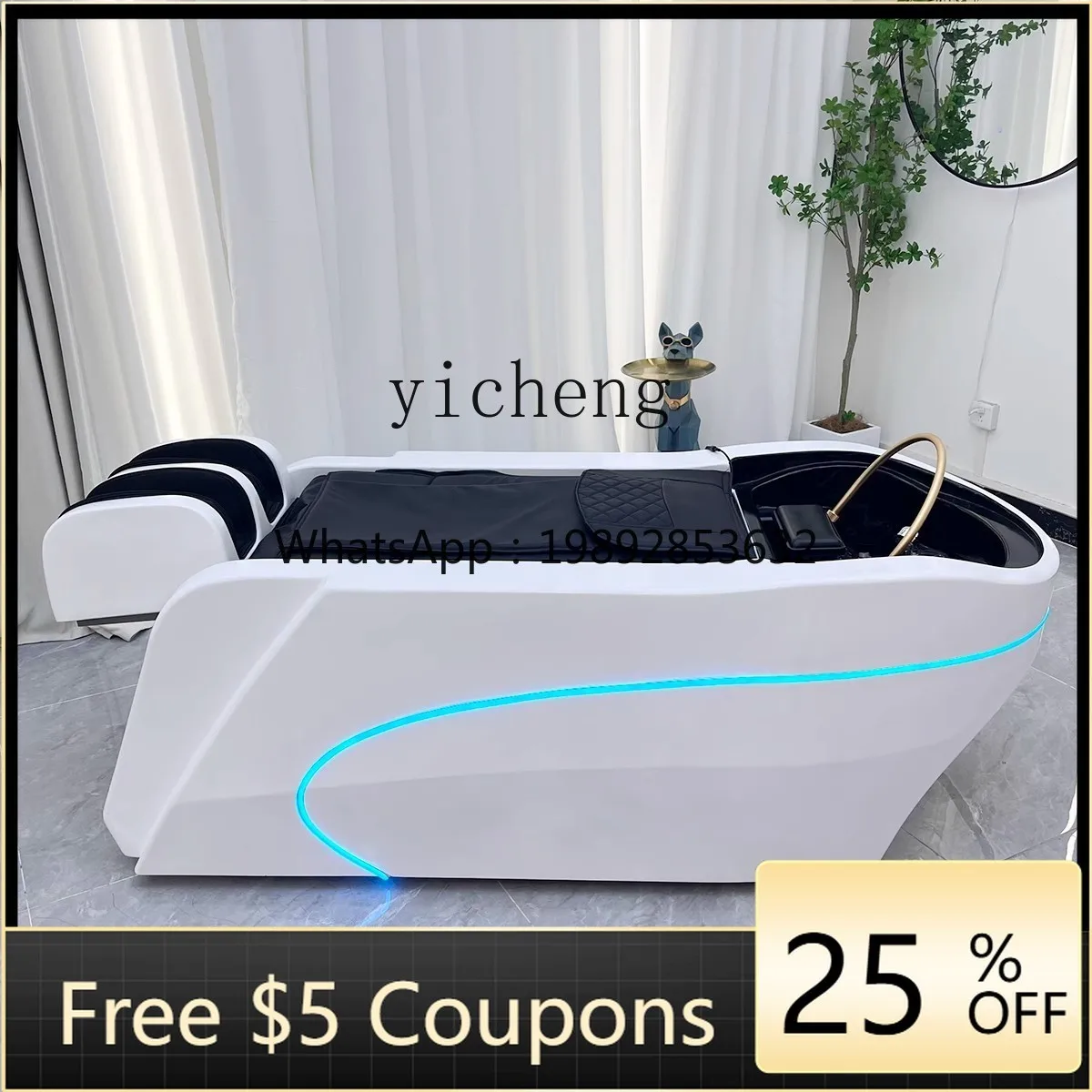 AB intelligent shampoo bed barber shop special hairdressing automatic water circulation fumigation head treatment hair salon bed
AB intelligent shampoo bed barber shop special hairdressing automatic water circulation fumigation head treatment hair salon bed