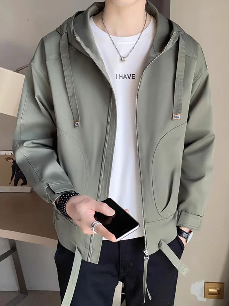 Mature Stable Men's Hooded Jaet Spring Autumn Sle 2023 New Casual ular Workwear Jaet Trendy Brand Polyester Fabric Z...
Mature Stable Men's Hooded Jaet Spring Autumn Sle 2023 New Casual ular Workwear Jaet Trendy Brand Polyester Fabric Z...