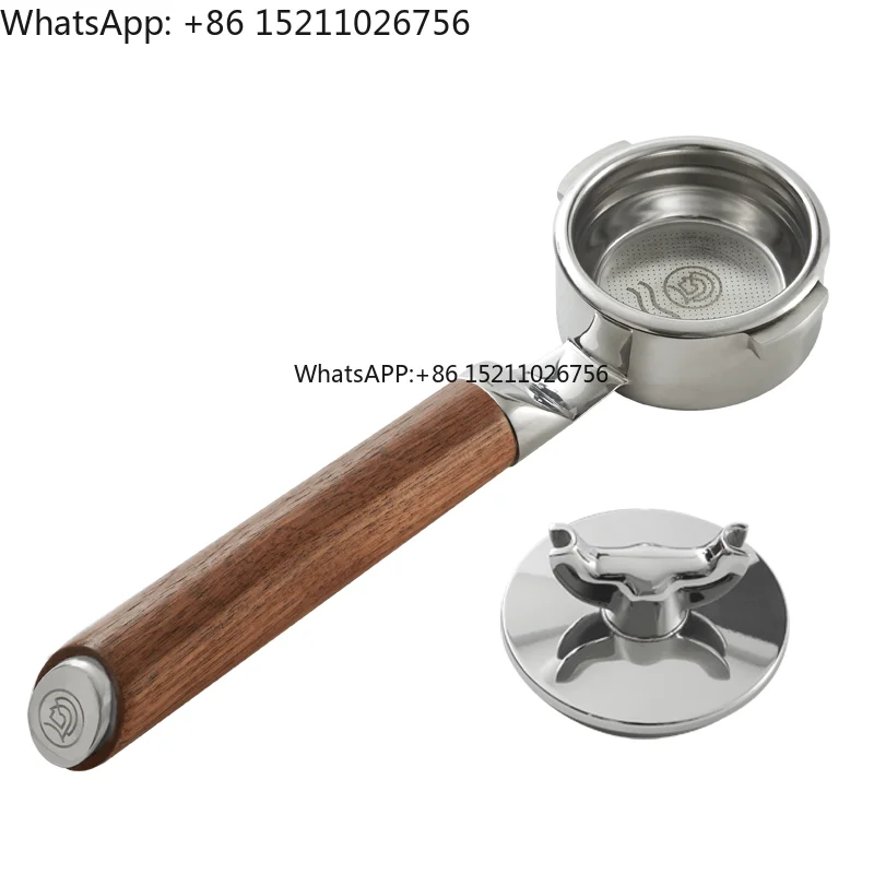 ZeroHero Double Spout Portafilter Stainless Steel Wood Handle 58mm Espresso Coffee Portafilter 2 Ears
ZeroHero Double Spout Portafilter Stainless Steel Wood Handle 58mm Espresso Coffee Portafilter 2 Ears