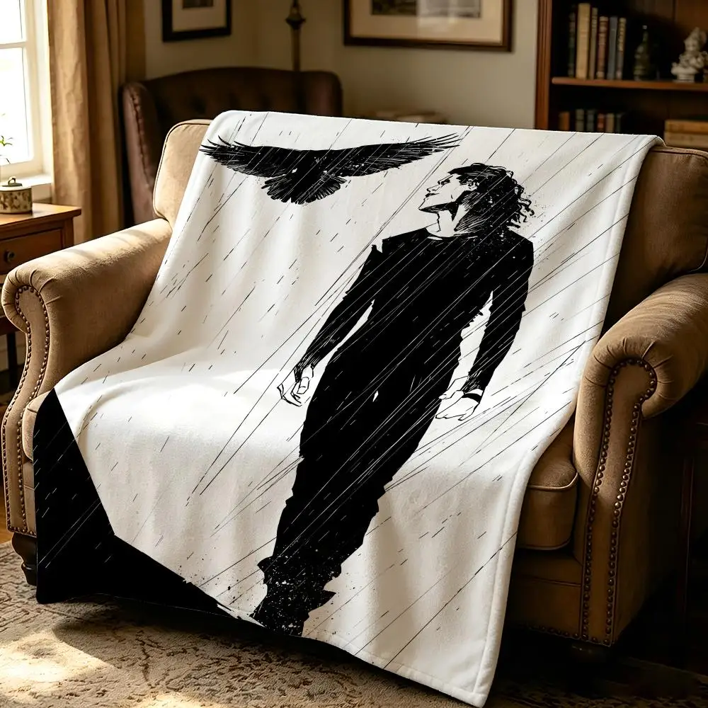 movie T-The Crow-w Throw Thick Comfort Flannel Quilt, Multi-scene Use Indoor Outdoor Daily Nap
movie T-The Crow-w Throw Thick Comfort Flannel Quilt, Multi-scene Use Indoor Outdoor Daily Nap