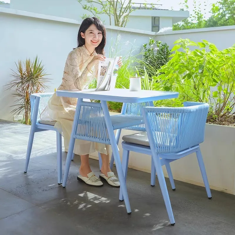 Balcony tea table simple modern small apartment coffee table casual living room homecombination
Balcony tea table simple modern small apartment coffee table casual living room homecombination