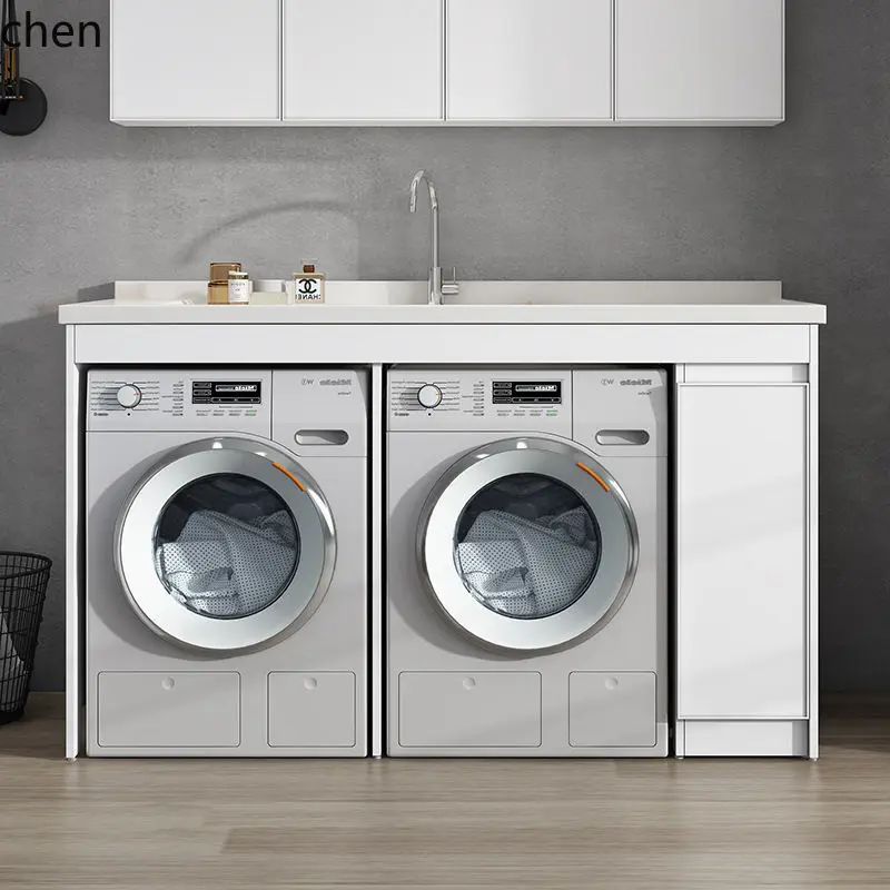 ZML washing machine dryer combination cabinet double position laundry cabinet all-in-one machine upper basin laundry table
ZML washing machine dryer combination cabinet double position laundry cabinet all-in-one machine upper basin laundry table