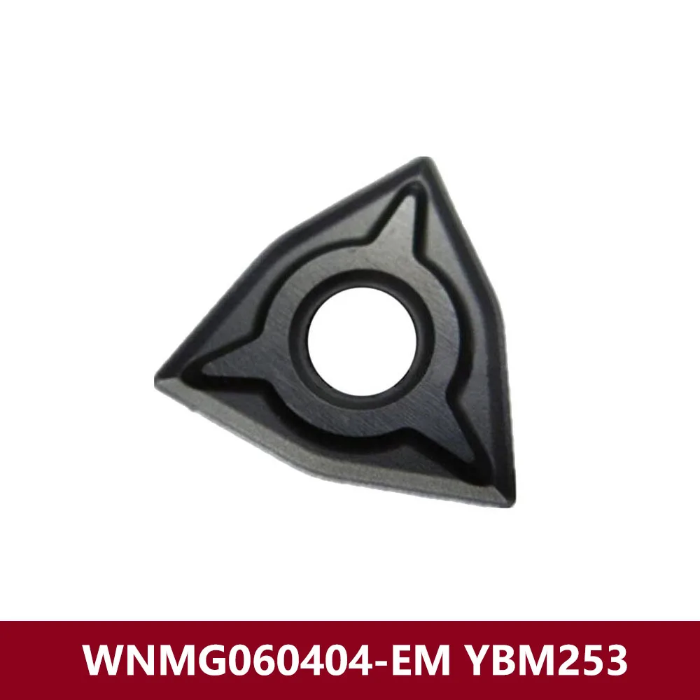 WNMG331-EM Carbide Inserts WNMG060404-EM YBM253 Original WNMG 060404 EM CNC Lathe Cutting WNMG0604 WNMG06 Machine Turning Tools
WNMG331-EM Carbide Inserts WNMG060404-EM YBM253 Original WNMG 060404 EM CNC Lathe Cutting WNMG0604 WNMG06 Machine Turning Tools