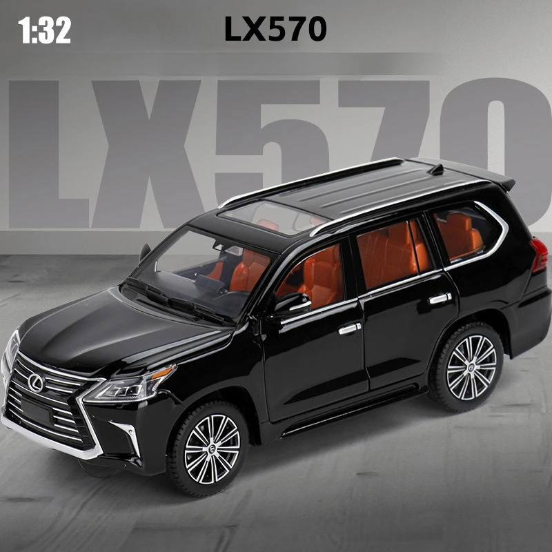 1:32 Lexus LX570 Luxury SUV Model Alloy Toy Vehicle with Gift Box Collection Miniature Voiture Ornament Diecast Toy Hobby
1:32 Lexus LX570 Luxury SUV Model Alloy Toy Vehicle with Gift Box Collection Miniature Voiture Ornament Diecast Toy Hobby