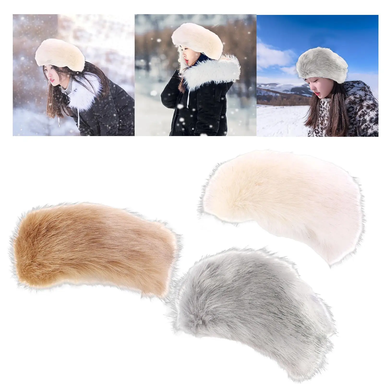 Faux Furry Headband Winter Earwarmer Earmuffs Elasticated Home Earflaps Outdoor Sports Ladies Warm Hairband Warmer Ski Lady
Faux Furry Headband Winter Earwarmer Earmuffs Elasticated Home Earflaps Outdoor Sports Ladies Warm Hairband Warmer Ski Lady