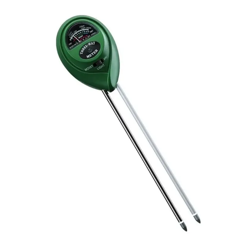 3 in 1 Soil PH Tester Sunlight Moisture Sensor Plants Acidity Humidity Monitor Detector Garden Flowers Meter
3 in 1 Soil PH Tester Sunlight Moisture Sensor Plants Acidity Humidity Monitor Detector Garden Flowers Meter