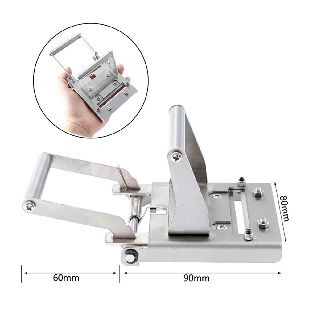 Non-Slip Stainless Steel End Banding Manual Woodworking Trimmer PVC Plastic Edges Cutting Compact Durable Clippers
Non-Slip Stainless Steel End Banding Manual Woodworking Trimmer PVC Plastic Edges Cutting Compact Durable Clippers
