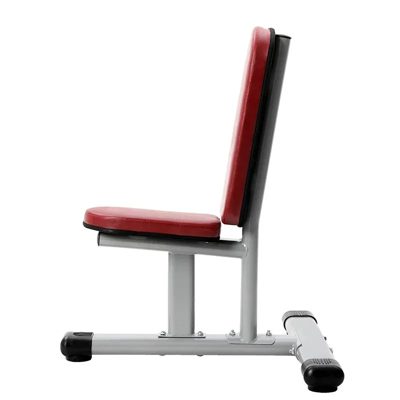 Commercial Indoor Gym Equipment Red and Black Right-Angle Bench with Elliptical Tubing
Commercial Indoor Gym Equipment Red and Black Right-Angle Bench with Elliptical Tubing