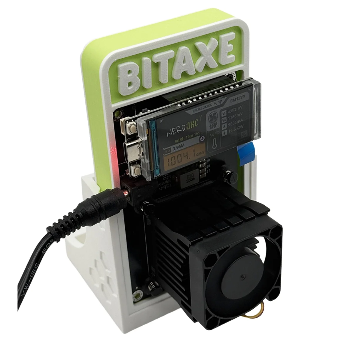 CHFL Bitaxe Gamma Nerdaxe 601 1.2TH/S 1200GH/S BTC Solo Miner 18-22W BM1370 Asic From Antminer S21 Pro Crypto Miner EU PLUG
CHFL Bitaxe Gamma Nerdaxe 601 1.2TH/S 1200GH/S BTC Solo Miner 18-22W BM1370 Asic From Antminer S21 Pro Crypto Miner EU PLUG