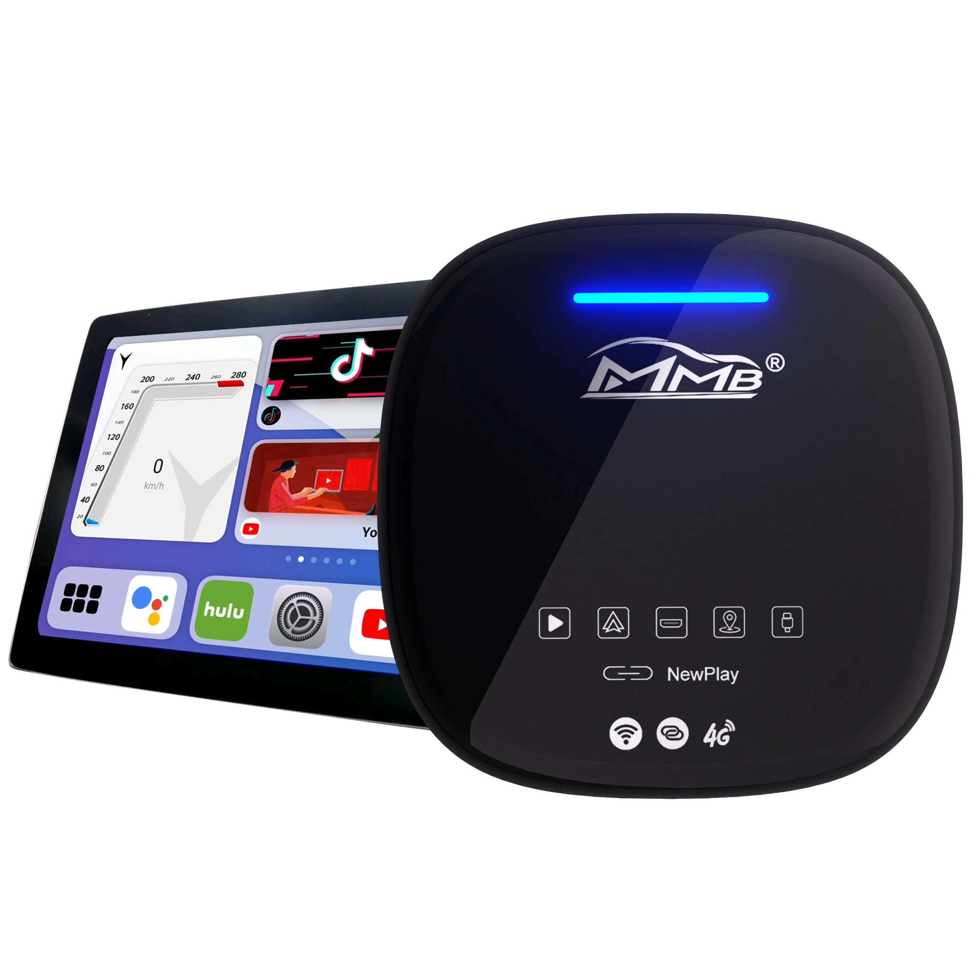 MMB Max 2.0 Android 10.0 Wireless CarPlay Ai Box Android Auto Wireless Adapter Split-Screen 4 + 64G Spotify&Netflix For Mercedes
MMB Max 2.0 Android 10.0 Wireless CarPlay Ai Box Android Auto Wireless Adapter Split-Screen 4 + 64G Spotify&Netflix For Mercedes