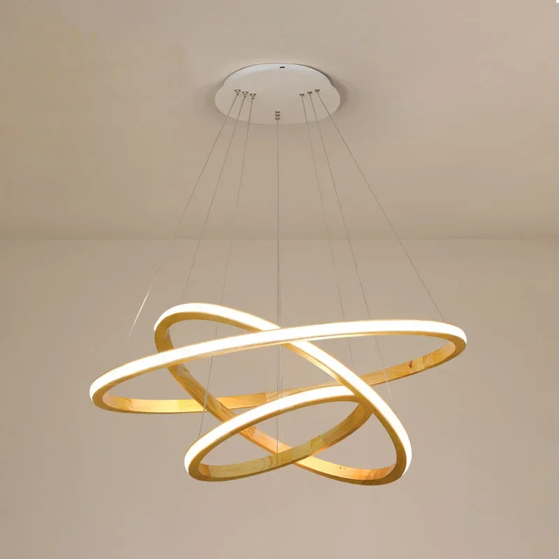 Solid wood table dimming chandelier LED halo remote dimming modern living room bedroom bar study corridor
Solid wood table dimming chandelier LED halo remote dimming modern living room bedroom bar study corridor