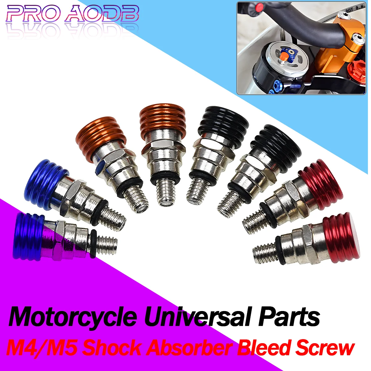 Motorcycle M5*0.8cm Fork Air Bleeder Valve For Honda Yamaha Suzuki Kawasaki CR YZ WR KX F RM 125 250 450 Dirt Bike Motocross
Motorcycle M5*0.8cm Fork Air Bleeder Valve For Honda Yamaha Suzuki Kawasaki CR YZ WR KX F RM 125 250 450 Dirt Bike Motocross